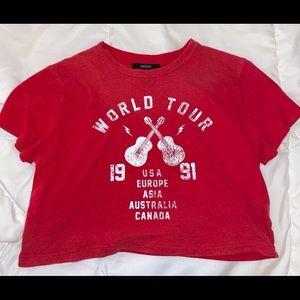 band crop top
